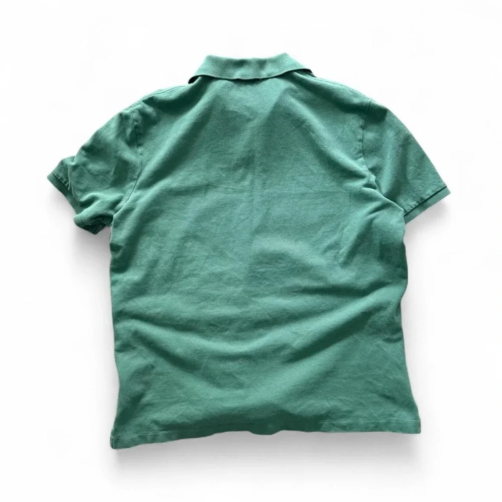 Vintage Polo Ralph Lauren Green Polo Collared Men's L